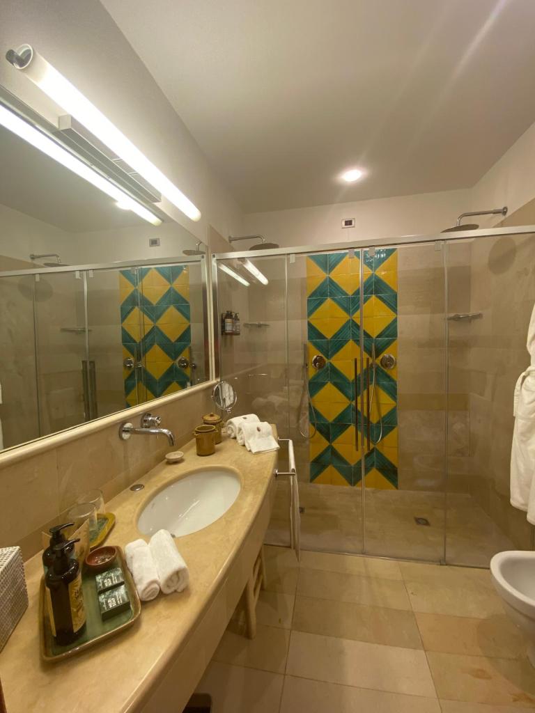Bedroom at La Foresteria, Sicily