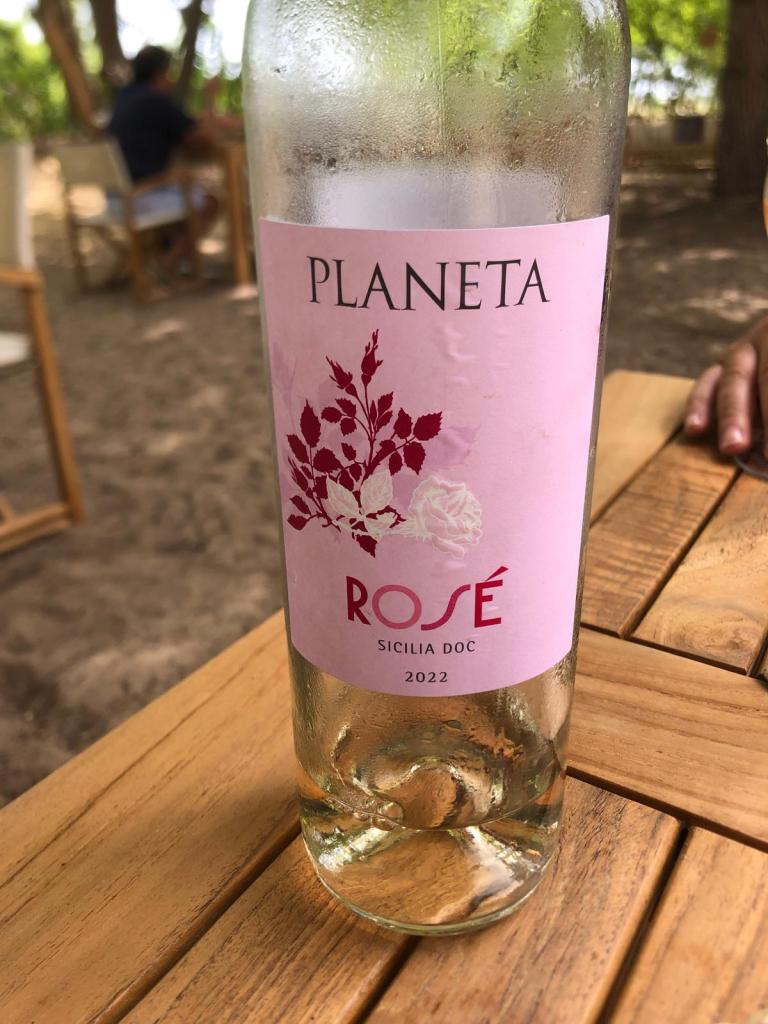 Wine testing at La Planeta vineyard, Sicily